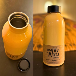 Bouteille isotherme 470ml Pêche