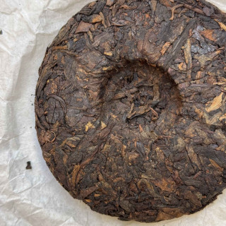 Galette Pu'er Shu Lao Ban Zhang 100g